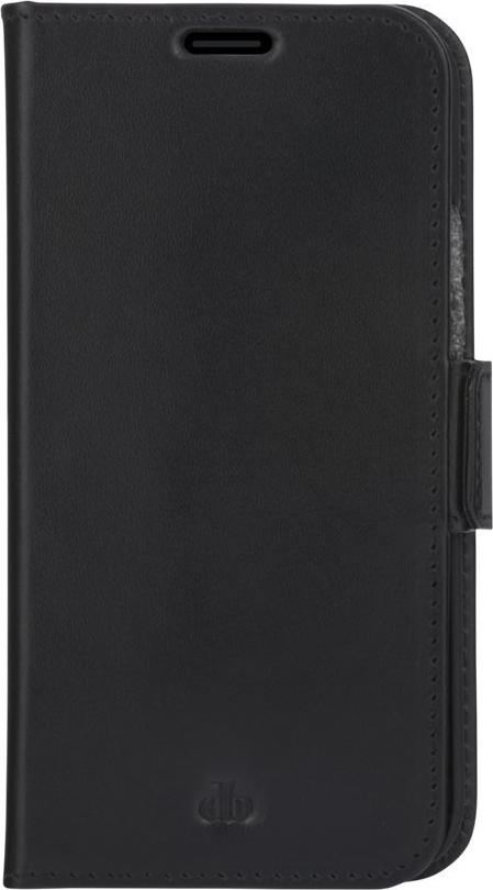 dbramante1928 Copenhagen Slim - Flip-Hülle für Mobiltelefon - genarbtes Leder - Schwarz - für Apple iPhone 13 Pro (CS61GTBL1327)