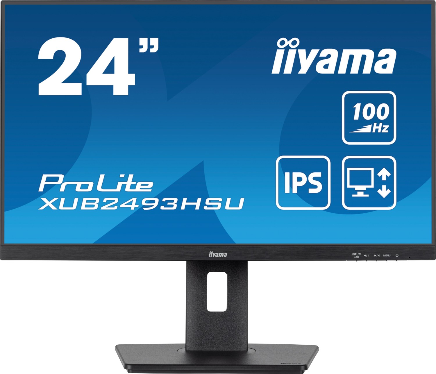 Iiyama 24iW LCD Business Full HD IPS - Flachbildschirm (TFT/LCD) - 24 [Energieklasse E] (XUB2493HSU-B7)