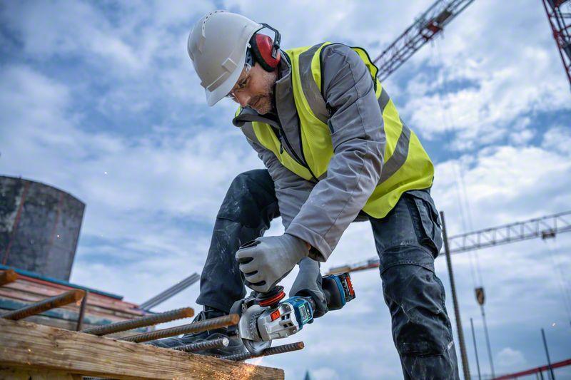 Bosch GWS 18V-15 PSC Professional - Winkelschleifer - schnurlos - 1500 W - 125 mm - ohne Batterie - 18 V (06019H6B00)