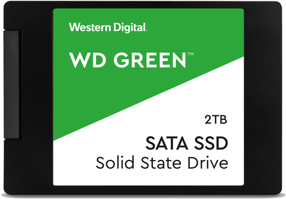 WD Green SSD WDS200T2G0A - SSD - 2 TB - intern - 2.5 (6.4 cm) - SATA 6Gb/s