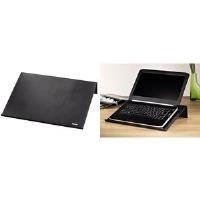 Hama Notebook-Stand in Carbonoptik - Notebook-Ständer 47 cm (18.4) - Schwarz
