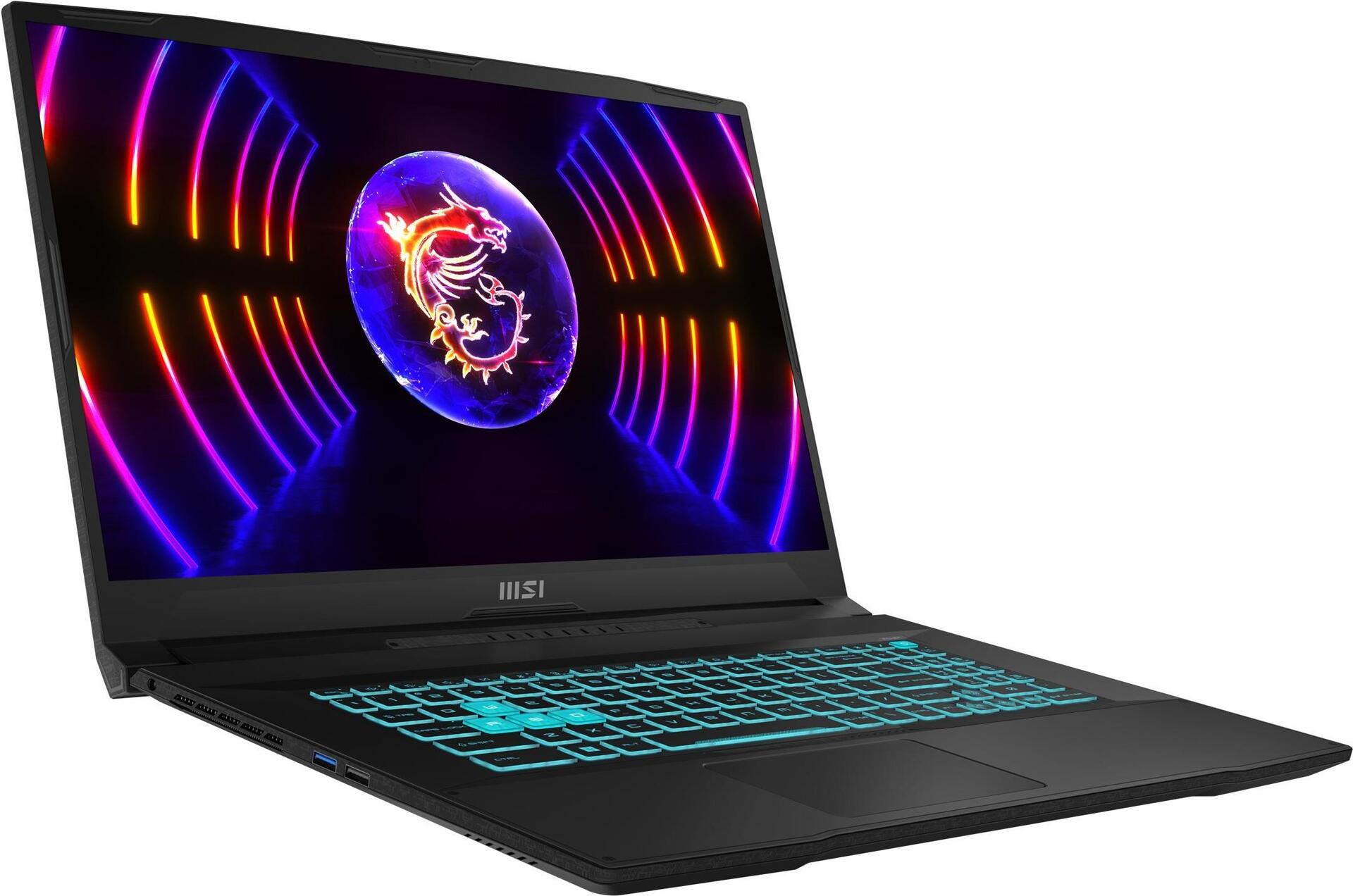 MSI Katana 17 B13VFK-1275 17,3 Gaming-Notebook - schwarz, Intel Core i7-13620H, NVIDIA GeForce RTX 4060, 16 GB DDR5, 1 TB SSD, ohne Betriebssystem (0017L5-1275)