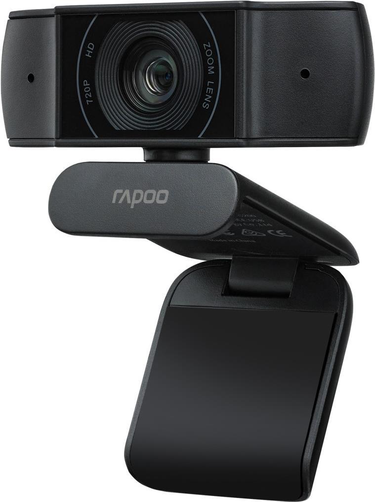 Rapoo XW170 Webcam 1280 x 720 Pixel USB 2.0 Schwarz (00192418)