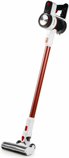 Domo DO242SV Stabstaubsauger/Elektrischer Besen Akku Trocken HEPA Beutellos 0,55 l 200 W Schwarz - Rot - Weiß (DO242SV)