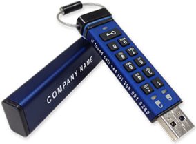 iStorage datAshur PRO - USB-Flash-Laufwerk - verschlüsselt - 64 GB - USB 3.0