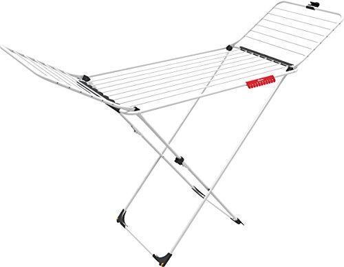 Vileda 157215 Wäscheständer & -leine Schwarz - Edelstahl (157216)