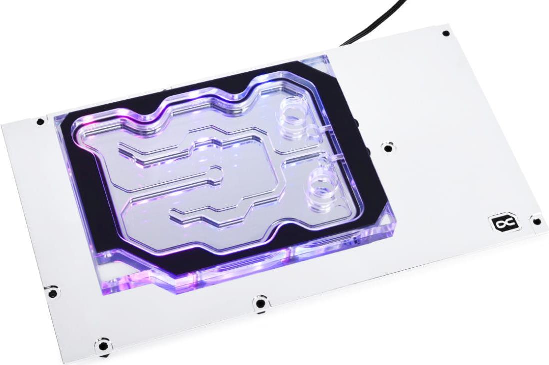 Alphacool Eisblock Aurora GPX-N Acryl Active Backplate 3090 TI Founders Edition (13063)