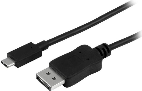 StarTech.com USB-C auf DisplayPort Adapterkabel - USB Type-C auf DisplayPort Konverter für MacBook Chromebook Pixel - 1,8m - 4K bei 60 Hz - DisplayPort-Kabel - DisplayPort (M) - bis - 24-Pin-USB Typ C (M) - 1,83 m (CDP2DPMM6B)