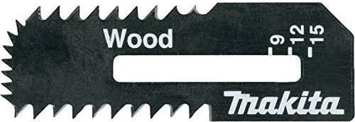 Makita - Sägeblatt - für Holz, Trockenbauwand - 2 Stücke - Länge: 55 mm - Breite: 18 mm - für Makita DSD180, DSD180Z (B-49719)