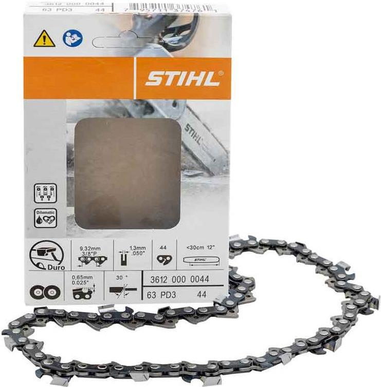 Stihl Picco Duro Hartmetallkette 1,3 mm 3/8 44 GL 30cm (3612 000 0044)