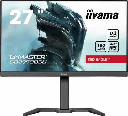 Iiyama 27W LCD QHD Business/Gaming Fast IPS 1 - Flachbildschirm (TFT/LCD) [Energieklasse E] (GB2770QSU-B6)