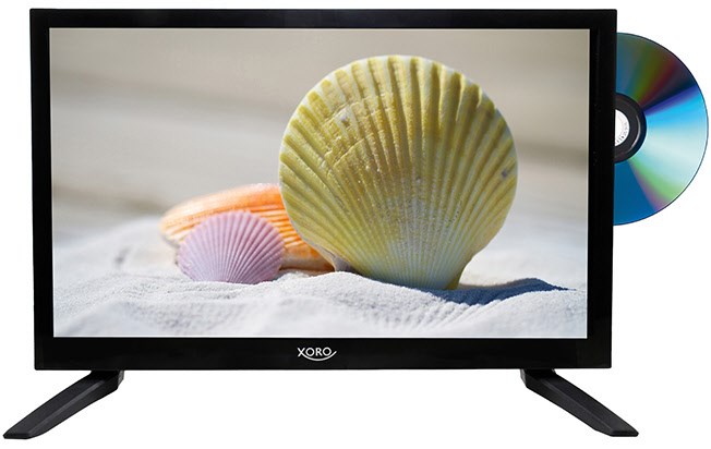 Xoro HTC 1949 V2 18.5 LED TV mit integr. DVD Player und HD Triple Tuner [Energieklasse F] (XOR400716)