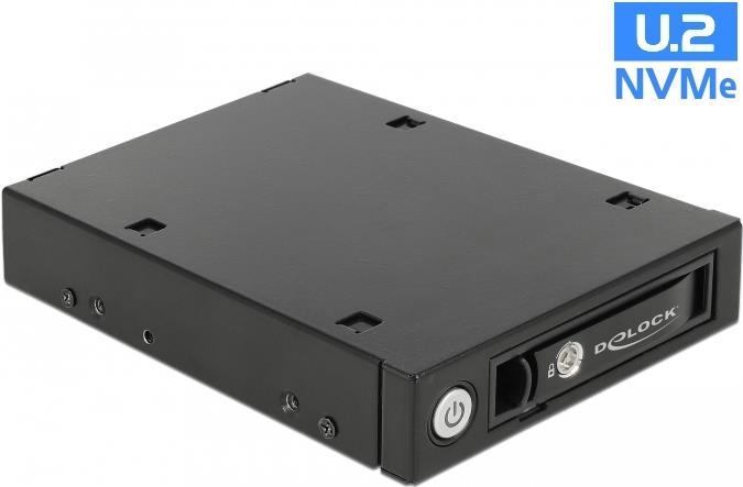 Delock 3.5? Wechselrahmen für 1 x 2.5? U.2 NVMe SSD oder SATA / SAS HDD / SSD (47232)
