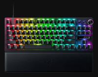 Razer Huntsman V3 Pro - Tastatur - TKL - mit LED array indicator - Hintergrundbeleuchtung - USB-C - QWERTZ - Deutsch - Tastenschalter: Razer Analog Optical Switches (Gen-2) - Schwarz (RZ03-04980400-R3G1)