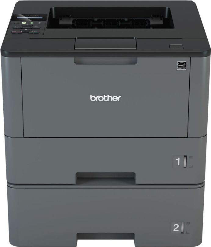 Brother HL-L5100DNT - Professioneller Arbeitsplatz-Laserdrucker - Bis zu 40 Seiten pro Minute - 250 Blatt und eine 520 Blatt Papierkassette - LAN und USB 2.0 Hi-Speed Schnittstelle - Hintergrundbeleuchtetes LCD-Display (HLL5100DNTG1)
