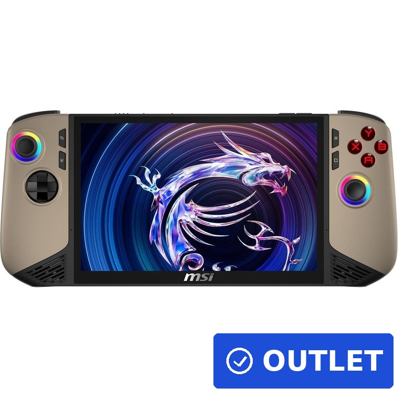MSI Claw 8 AI+ A2VM-015 Handheld-Spielkonsole 8 Intel Core Ultra 7 32GB RAM 1TB SSD (001T52-015) - Sonderposten