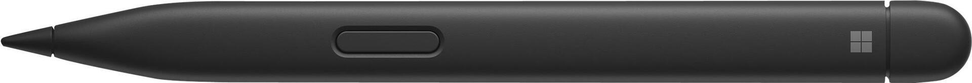 Microsoft Surface Slim Pen 2 - Aktiver Stylus - 2 Tasten - Bluetooth 5,0 - mattschwarz - kommerziell - für Microsoft Surface Hub 2S, Laptop Studio, Pro 8, Pro 9, Pro X, Studio 2, Surface Duo 2 (8WX-00006)