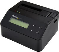 StarTech.com Festplatten Eraser - für 2.5 / 3.5 SATA SSD Laufwerk - USB 3.0 - 4Kn Unterstützung - Festplatten Dock - Festplattenlöscher - 2.5 / 3.5 - SATA 6Gb/s - Schwarz - für P/N: SVA12M5NA