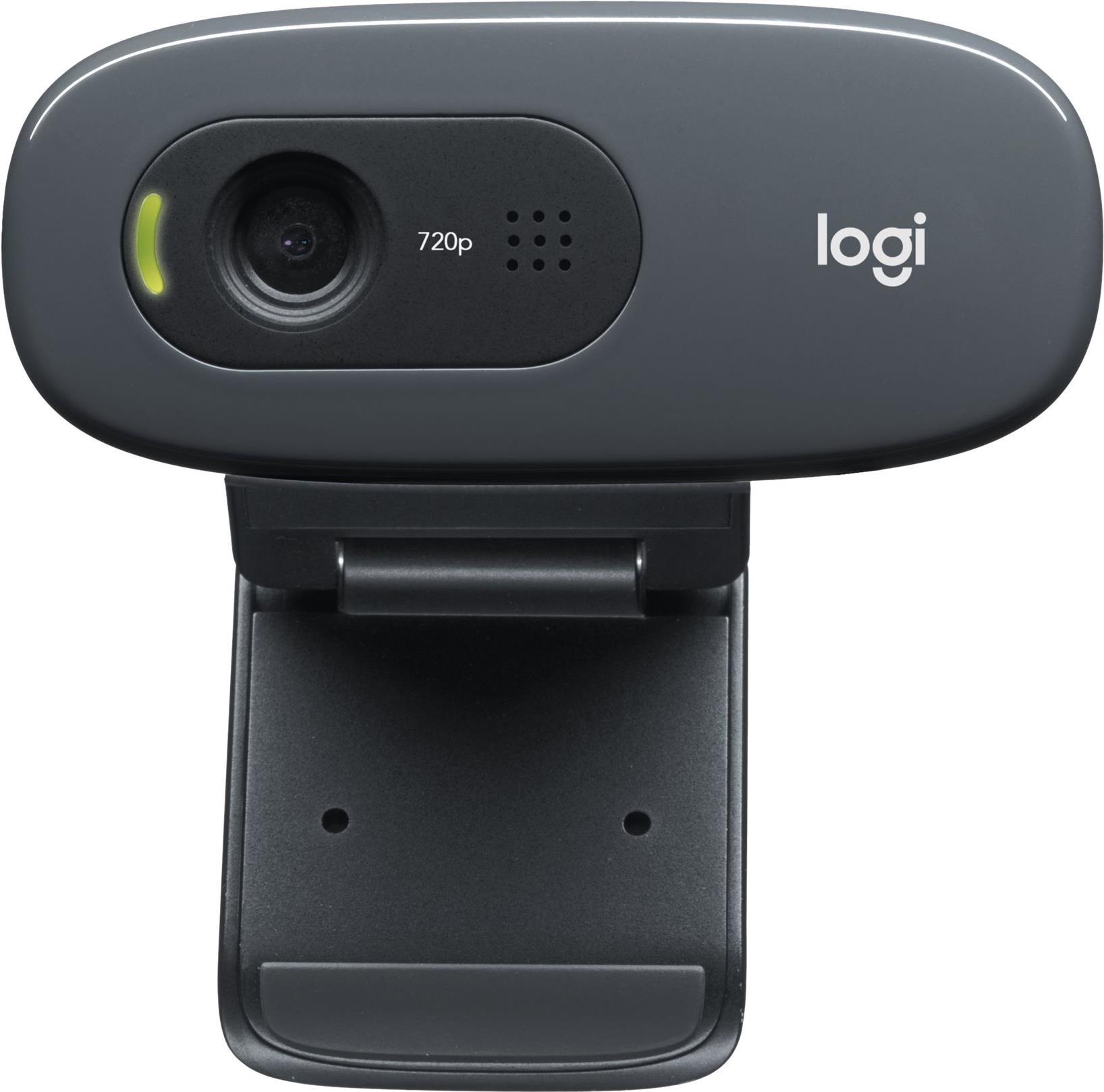 Logitech C270 HD Webcam - Webcam - Farbe - 1280 x 720 - 720p - Audio - USB2.0 - für Bildungseinrichtungen (960-001381)