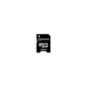 Transcend - Flash-Speicherkarte (microSDHC/SD-Adapter inbegriffen) - 4GB - Class 10 - microSDHC (TS4GUSDHC10)