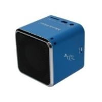 Technaxx Mini Musicman Aktivbox für USB und SD mit Akku blau (3530)