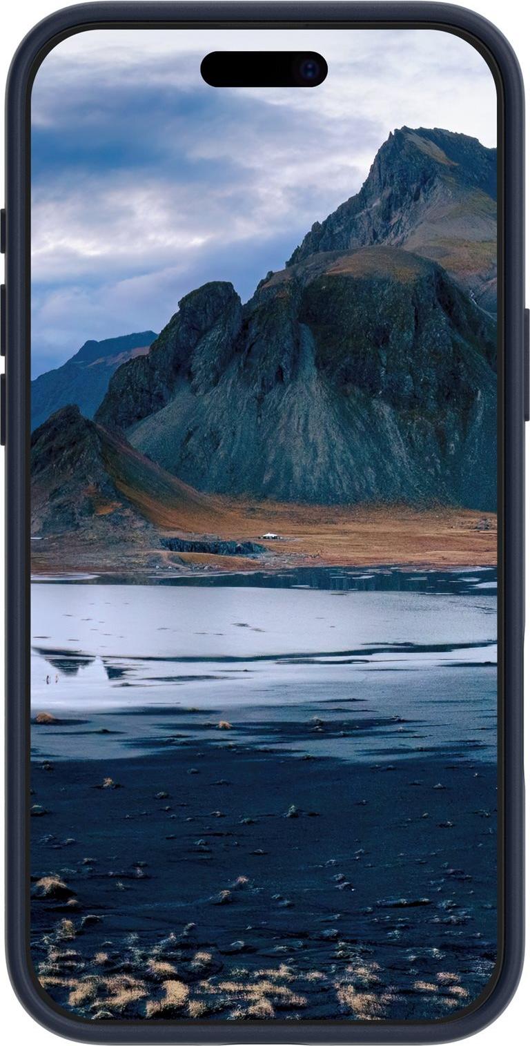 dbramante1928 Iceland Ultra - Hintere Abdeckung für Mobiltelefon - Ständer - MagSafe-Kompatibilität - D3O, Kunststoff - Blau - für Apple iPhone 16 (IUK1DABL6291)