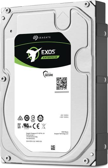 Seagate Exos 7E8 ST8000NM000A - Festplatte - 8 TB - intern - 3.5 (8.9 cm) - SATA 6Gb/s - 7200 U/min - Puffer: 256 MB OEM