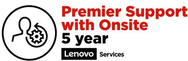 Lenovo On-Site + Premier Support - Serviceerweiterung - Arbeitszeit und Ersatzteile - 5 Jahre - Vor-Ort - Reaktionszeit: am nächsten Arbeitstag - für ThinkPad A285, A485, L380, L380 Yoga, L390, L390 Yoga, L580, T480, T49X, T580, T590, X390