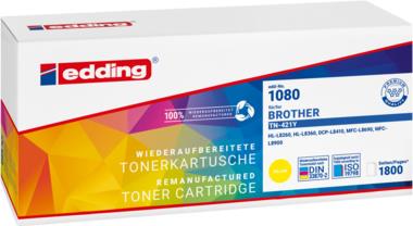edding EDD-1080 gelb Toner ersetzt brother TN-421Y (18-1080)