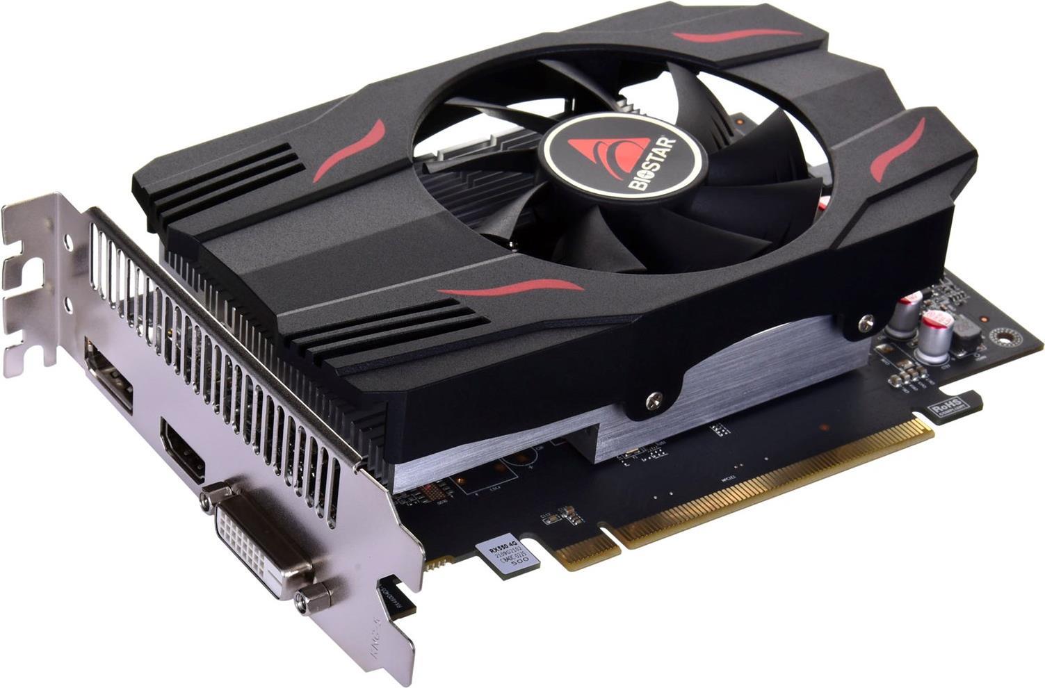 Biostar Radeon RX550 AMD Radeon RX 550 4 GB GDDR5 (VA5505RF41-SBHRA-BS2)
