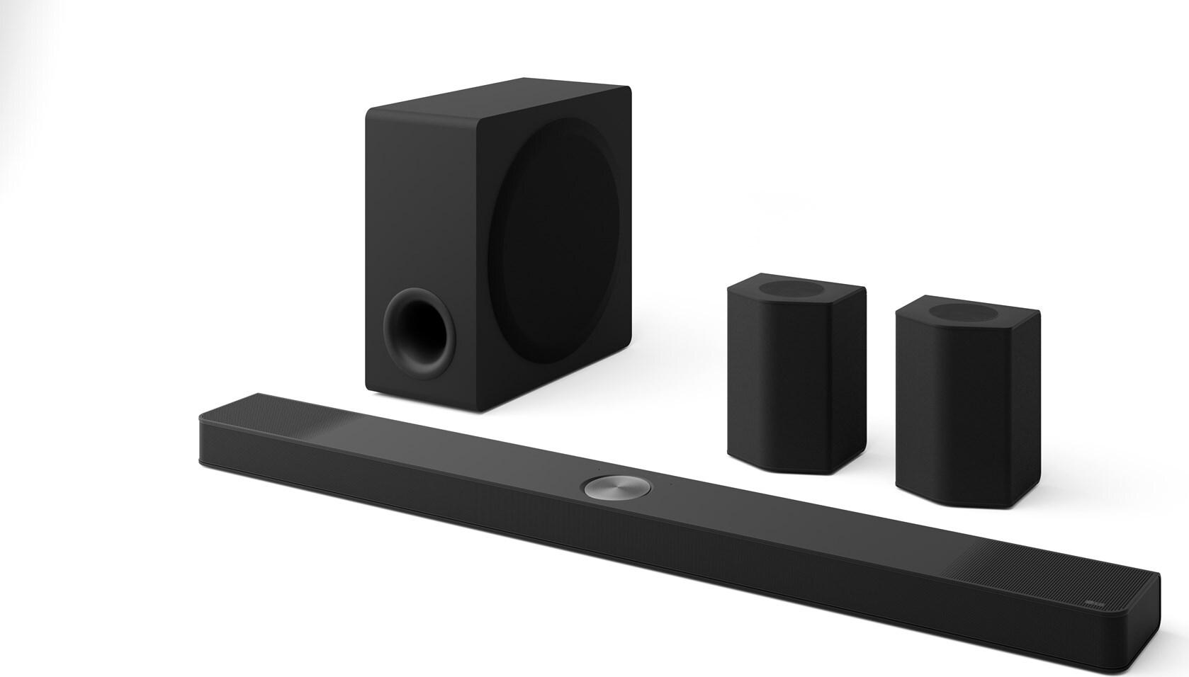 LG S95TR - Soundleistensystem - für Heimkino - 9.1.5-Kanal - kabellos - Wi-Fi, Bluetooth 5.1 - App-gesteuert - 810 Watt (Gesamt) (S95TR.DDEULLK)