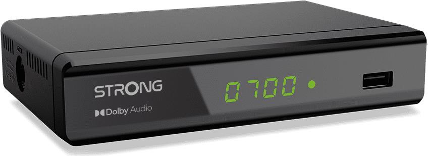 Strong SRT 8119 - Terrestrisch - Full HD - DVB-T2 - NTSC - PAL - VHF - 720 x 576,1280 x 720,1920 x 1080 - 576i - 576p - 720p - 1080i - 1080p (SRT8119)