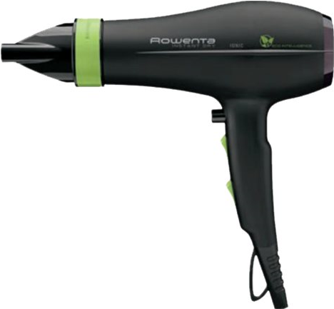 Rowenta CV6030 Eco Intelligence - Föhn - Schwarz/Grün