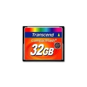 Transcend - Flash-Speicherkarte - 32GB - 133x - CompactFlash Card (TS32GCF133)