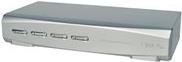 Lindy KVM Switch Pro DisplayPort USB 2.0 Audio - KVM-/Audio-/USB-Switch - 4 x KVM/Audio/USB - 1 lokaler Benutzer - Desktop