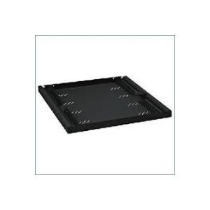 TRITON 48,30cm (19) Fachboden, Tiefe: 550 mm, schwarz RAL9005 zum Einbau in die 48,30cm (19) Ebenen der Standschränke (RAB-UP-550-A4)