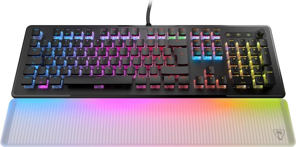 Turtle Beach Turtlebeach Vulcan II Max Gaming Tastatur Gamin Tastatur mit linearen Switches, DE Layout (TBK-1001-02-DE)