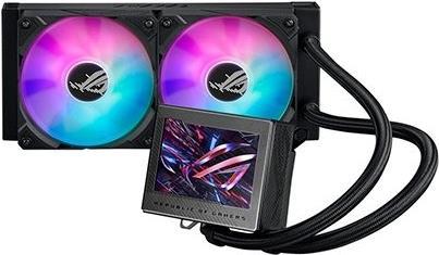 ASUS ROG RYUJIN III 240 ARGB - Prozessor-Flüssigkeitskühlsystem - mit LCD-Display - (für: AM4, LGA1200, LGA1700, AM5, LGA115x Socket) - Kupfer - 120 mm (90RC00K1-M0UAY0)