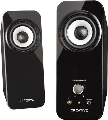 Creative Inspire T12 - PC-Multimedia-Lautsprecher - 18 Watt (Gesamt) (51MF1625AA003) (B-Ware)