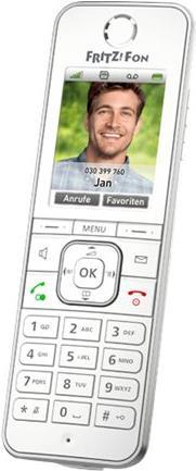 AVM FRITZ!Fon C6 - Schnurloses VoIP-Telefon - mit Internetradio mit Rufnummernanzeige - ECO DECTGAP - SIP (20002848)