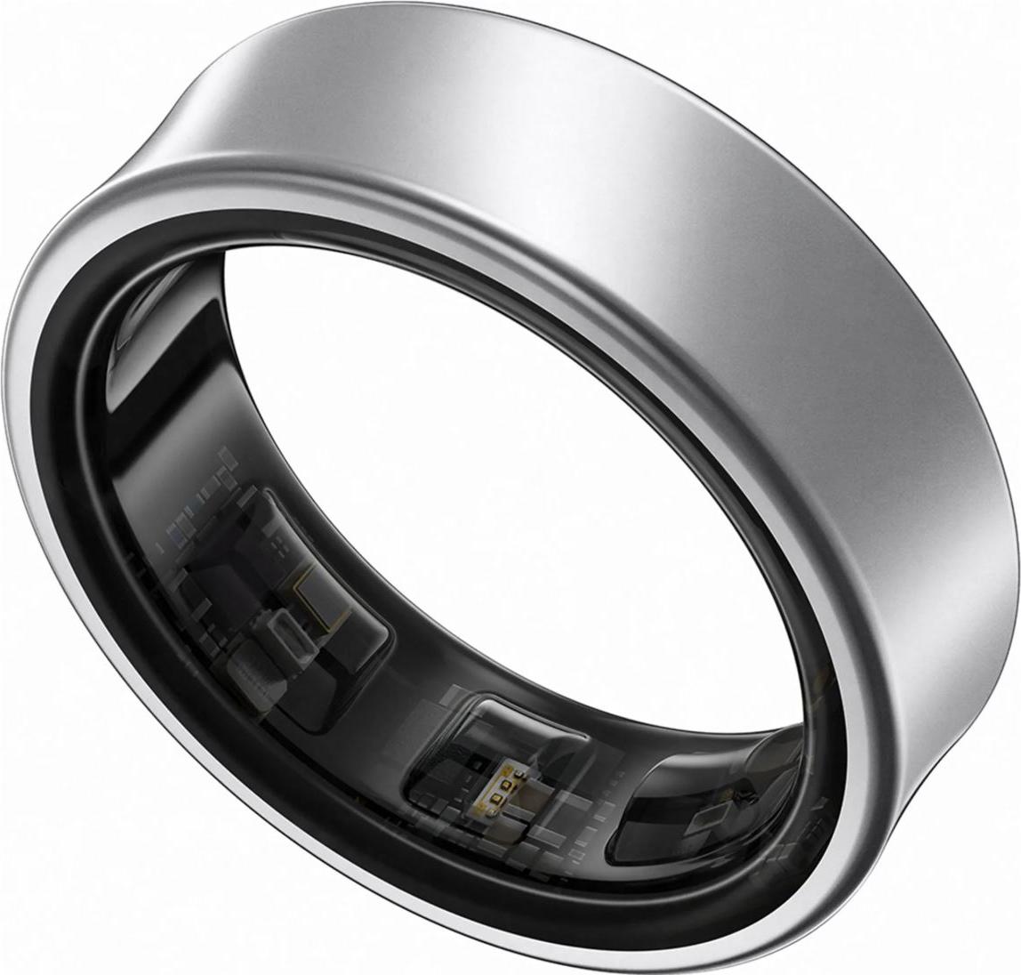 Samsung Galaxy Ring SM-Q506 Größe US 6 Titanium Silber Smart-Ring Aktivitäts-Tracker IP68 (SM-Q506NZSAEUB) - Sonderposten