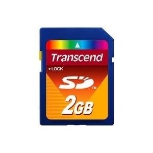Transcend - Flash-Speicherkarte - 2GB - SD (TS2GSDC)