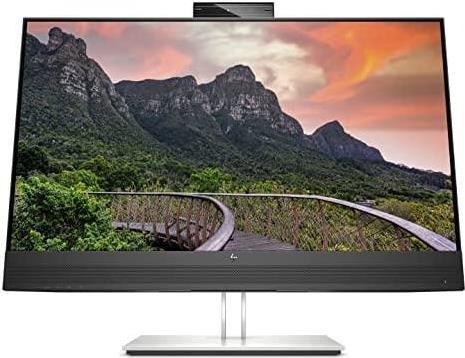 HP E27m G4 Conferencing Monitor - Schwarz - 5 ms - E-Series, LED-Monitor, 68.6 cm (27), 2560 x 1440 QHD @ 75 Hz, IPS, 300 cd/m², 1000:1, 5 ms, HDMI, DisplayPort, USB-C, Lautsprecher, Silber (Halter), schwarzer Kopf [Energieklasse F] (40Z29AA#ABB)