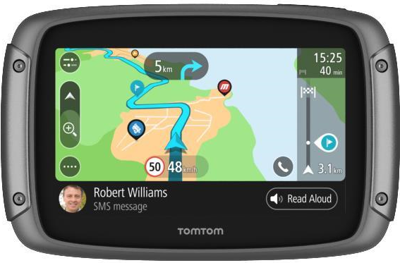 TomTom RIDER 550 - Premium Pack - GPS-Navigationsgerät - Motorrad 4.3 Breitbild