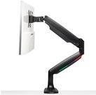 Kensington SmartFit One-Touch Height Adjustable Single Monitor Arm - Befestigungskit - einstellbarer Arm - für Monitor - Kunststoff, Aluminium, Stahl - Bildschirmgröße: 33-86,4 cm (13-34) - Schreibtisch, C-Zwinge, Tülle, Tischmontage (K59600WW)