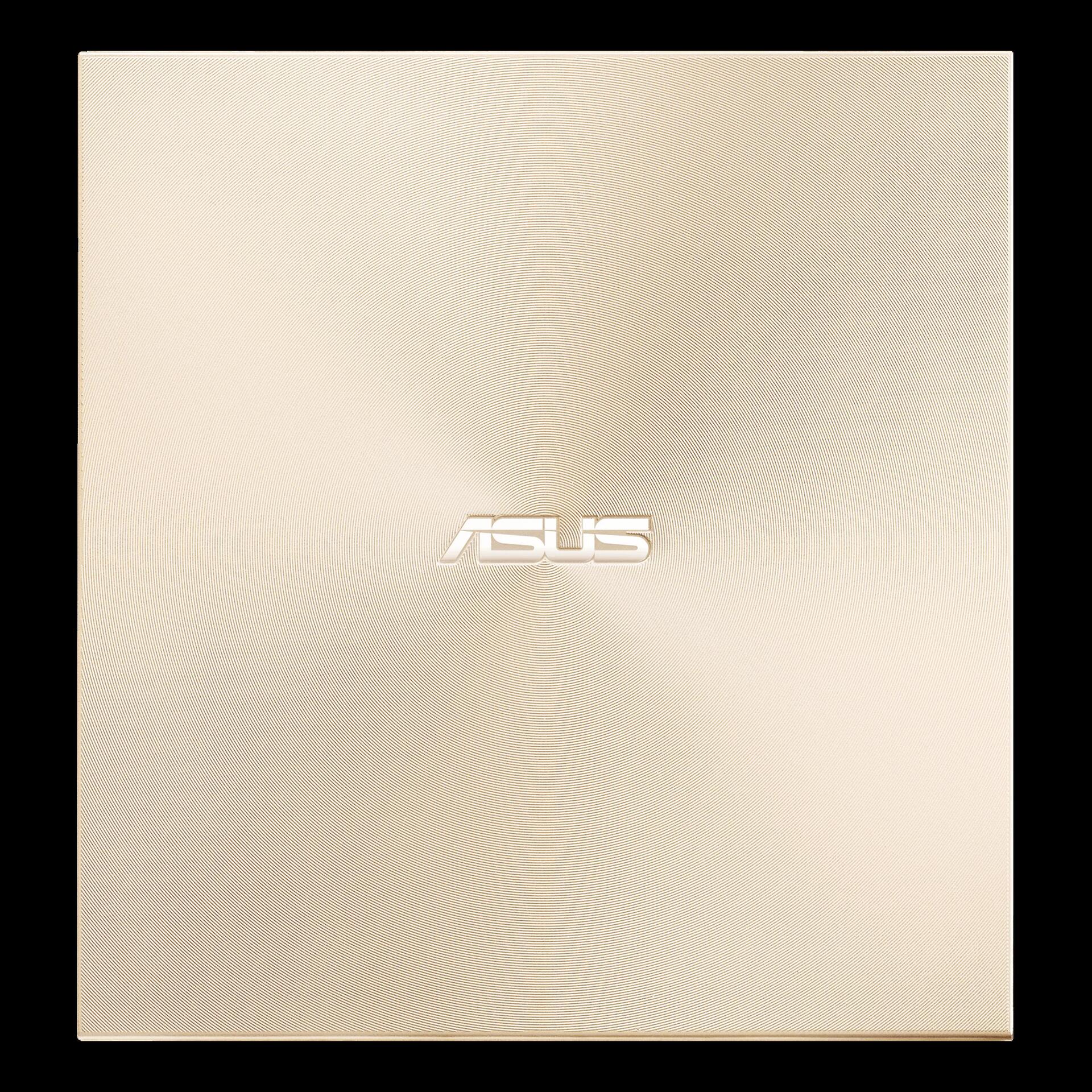 ASUS ZenDrive U8M SDRW-08U8M-U - Laufwerk - DVD+/-RW (+/-R DL) - 8x/8x - USB-C - extern - Gold (90DD0295-M29000)