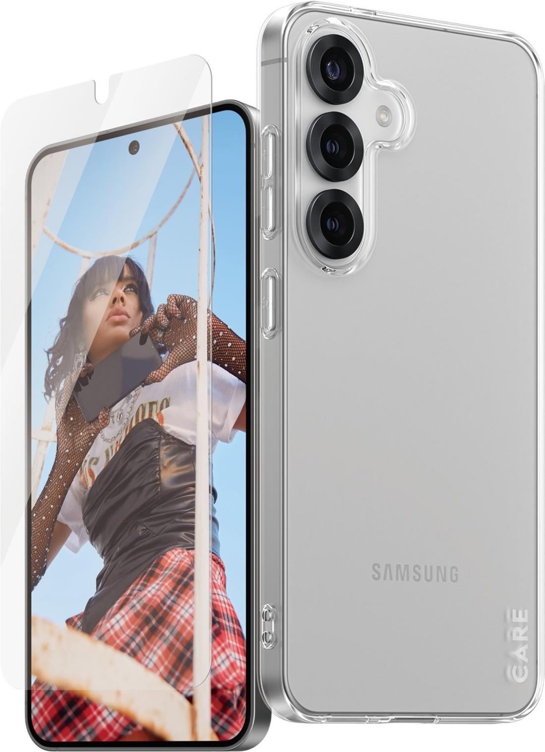PanzerGlass CARE by PanzerGlass X-Ray - Hintere Abdeckung für Mobiltelefon - 2-in-1 - 100 % recyceltes thermoplastisches Polyurethan (TPU) (CRRCANUG38388)