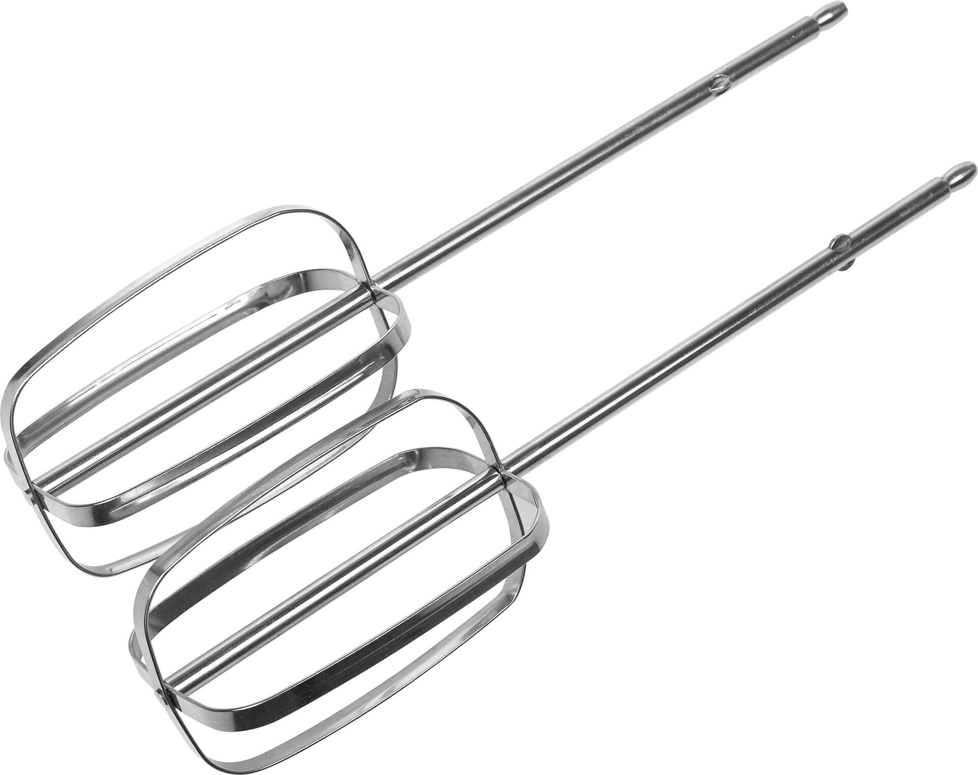 Tristar MX-4202 Handmixer. Typ: Handmixer, Produktfarbe: Weiß, Mixerfunktionen: Schlagen, Kneten. Gehäusematerial: Kunststoff, Material Messer: Edelstahl. Leistung: 200 W, AC Eingangsspannung: 230 V, AC Eingangsfrequenz: 50 Hz. Gewicht: 785 g. Verpackungs