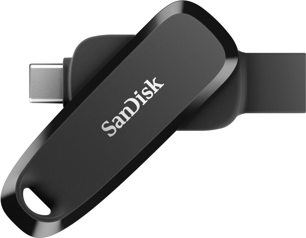 SanDisk Phone Drive - USB-Flash-Laufwerk - 512GB - USB 3,2 Gen 1 / USB-C - Schwarz (SDDDC6-512G-G46)