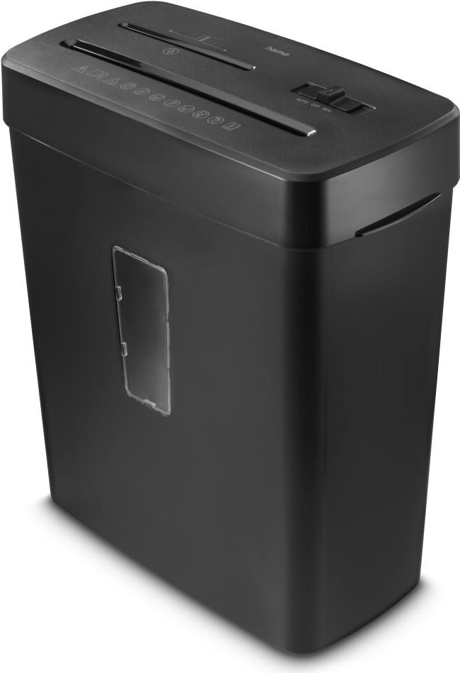 Hama Aktenvernichter Prime M50CD-B, Schredder mit Sicherheitsstufe P5 T2 E2 O1 (00050587)